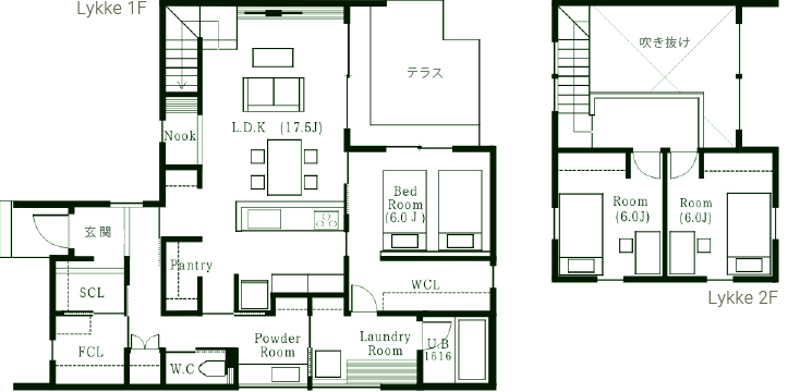 リッケ間取り図