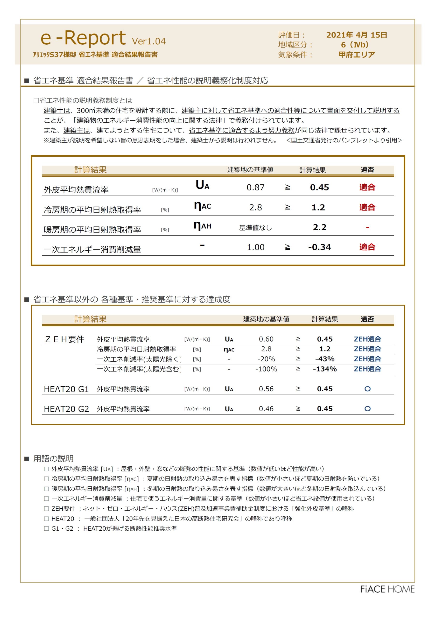 高気密高断熱説明ツール