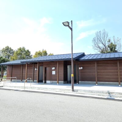 道の駅 湖北みずどりステーション様屋外トイレ新築工事